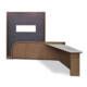Executive Suite TV Panel and Ledge