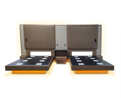 Double headboards and bed platforms
